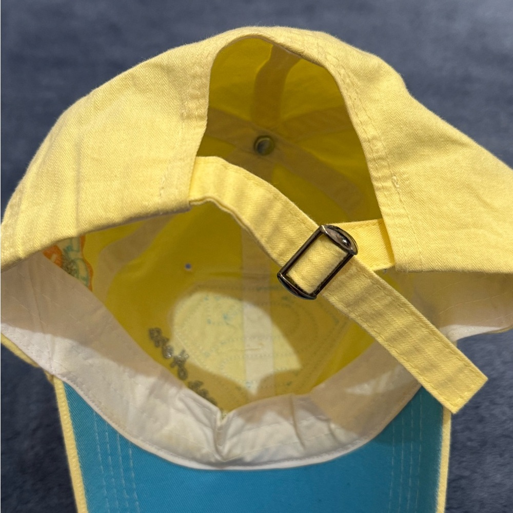 Superhero Light Yellow and Sparkly Seafoam Green Logo Women Cap - Picture 5 of 9